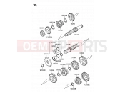 SUZUKI RM65 K5 (2005) (E28) 7 - TRANSMISSION