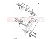 SUZUKI RM80H D (1983) 9 - WATER PUMP