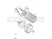 SUZUKI RM80H D (1983) 12 - CLUTCH