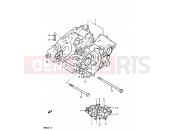 SUZUKI RM80X E (1984) 2 - CRANKCASE