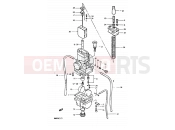 SUZUKI RM80X E (1984) 6 - CARBURETOR (MODEL E)