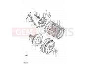 SUZUKI RM80X E (1984) 12 - CLUTCH