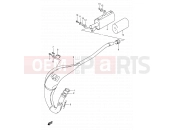 SUZUKI RM80X X (1999) 8 - MUFFLER