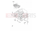 2 - CRANKCASE (MODEL G/H) - Suzuki RM80 G (1986) (E01)