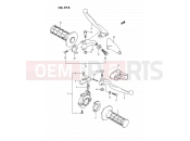 27A - HANDLE SWITCH (MODEL K/L/M/N/P/R/S) - Suzuki RM80 M (1991) (E24)