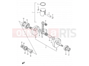 4A - CRANKSHAFT (MODEL J) - Suzuki RM80 J (1988) (E03,E28,E33)