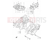 3 - CRANKCASE - Suzuki RM80 Y (2000)
