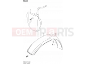 25 - FRONT FENDER - Suzuki RM85 L2 (2012)