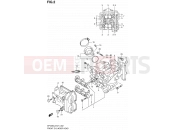 2 - FRONT CYLINDER HEAD - Suzuki SFV650A L2 (2012) Gladius (E21)