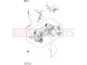 11 - THROTTLE BODY - Suzuki SFV650A L2 (2012) Gladius (E21)