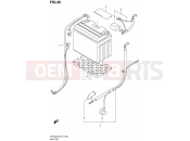 26 - BATTERY (SFV650L2 E24) - Suzuki SFV650A L2 (2012) Gladius (E21)