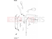 94 - HANDLEBAR (SFV650UAL2 E21) - Suzuki SFV650A L2 (2012) Gladius (E21)