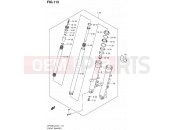 113 - FRONT DAMPER (SFV650AL2 E21) - Suzuki SFV650A L2 (2012) Gladius (E21)