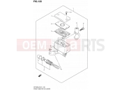 135 - FRONT MASTER CYLINDER (SFV650UAL2 E21) - Suzuki SFV650A L2 (2012) Gladius (E21)
