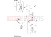152 - REAR MASTER CYLINDER (SFV650UL2 E21) - Suzuki SFV650A L2 (2012) Gladius (E21)