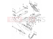 SUZUKI SP400 T (1996) 56 - REAR SWINGING ARM