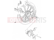 SUZUKI SP400 T (1996) 51 - FRONT WHEEL