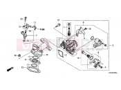 HONDA NSC110MPDC NSC110MPD 2012 E-22 THROTTLE HOUSING