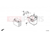 HONDA NSC110MPDC NSC110MPD 2012 F-40 BATTERY