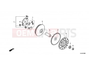 HONDA NSC110MPDE NSC110MPDE 2014 E-16 DRIVE FRONT