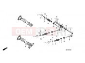 HONDA FJS400A9 SILVER WING 400 ABS 2009 E-3 CAMSHAFT / VALVE