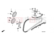 HONDA FJS400A9 SILVER WING 400 ABS 2009 E-4 TIMING CHAIN ​​/ TENSIONER