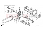 HONDA FJS400A9 SILVER WING 400 ABS 2009 E-14 DRIVED PAGE