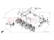 HONDA CB1300A5 CB1300 2005 E-19 THROTTLE HOUSING (ED.)