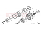 HONDA CBF10006 CBF1000 2006 E-6 CLUTCH