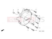 HONDA CBF10006 CBF1000 2006 E-8 A.C. GENERATOR COVER