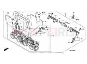 HONDA CBF10008 CBF1000 2008 E-18 THROTTLE HOUSING
