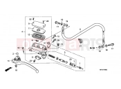 HONDA CBF10008 CBF1000 2008 F-6 CLUTCH MASTER