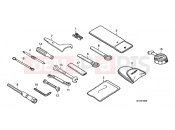 HONDA CBF10008 CBF1000 2008 F-33 ​​TOOLS