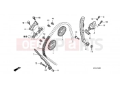 E-4 TIMING CHAIN ​​/ TENSIONER - Honda CBF1000A9 CBF1000 ABS 2009
