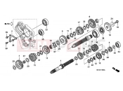 E-15 TRANSMISSION - Honda CBF1000A9 CBF1000 ABS 2009