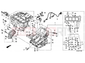 E-13 CRANKSHAFT - Honda CBF1000FC CBF1000F 2012