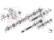E-15 TRANSMISSION - Honda CBF1000FC CBF1000F 2012