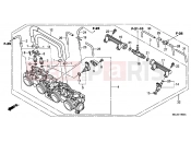 E-18 THROTTLE HOUSING - Honda CBF1000FC CBF1000F 2012