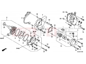 HONDA CBF1000FTC CBF1000FT 2012 E-10 WATER PUMP