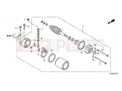 HONDA CBF1000FTC CBF1000FT 2012 E-11 STARTER ENGINE