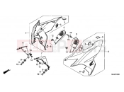 HONDA CBF1000FTC CBF1000FT 2012 F-45 FRONT ENGINE HOUSING