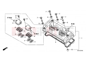 HONDA CBF1000S7 CBF1000S 2007 E-1 VALVE COVER