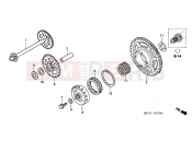 HONDA CBF1000S7 CBF1000S 2007 E-7 CLUTCH COUPLING START