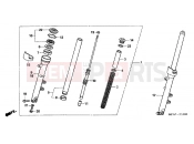 HONDA CBF1000S7 CBF1000S 2007 F-10 FRONT FORK