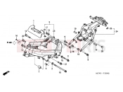 HONDA VFR8002 INTERCEPTOR 2002 F-33 ​​FRAME HOUSING
