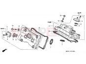 HONDA VFR800FIY INTERCEPTOR 2000 E-1 VALVE COVER