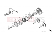 HONDA VFR800FIY INTERCEPTOR 2000 E-6 IGNITION DISTRIBUTOR GENERATOR