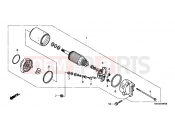 HONDA VFR800FIY INTERCEPTOR 2000 E-9 STARTER ENGINE