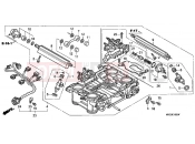 HONDA VFR800FIY INTERCEPTOR 2000 E-16 THROTTLE HOUSING (ED.)