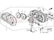 HONDA VFR800FIY INTERCEPTOR 2000 F-2 METER